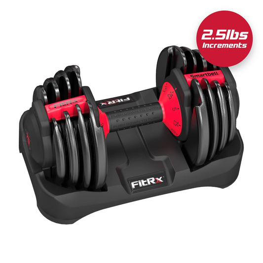 Adjustable Dumbbells, 25Lb Smartbell Dumbbell Set with 9-In-1 Quick-Select Weights, 2.5Lb Increments for Home Gym